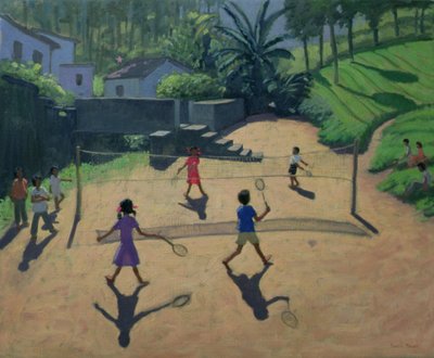 Badminton, Coonoor, Indien von Andrew Macara